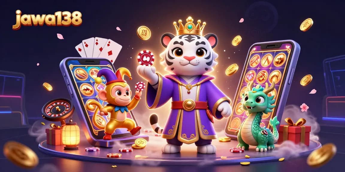 Jawa138 menawarkan pengalaman bermain kasino yang aman dan menyenangkan dengan ilusi slot yang menarik.