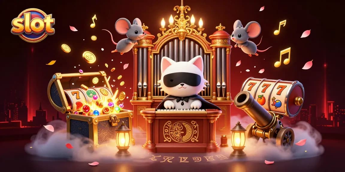 Permainan slot yang mengasyikkan dengan simbol keberuntungan dan karakter fantastis di kasino digital