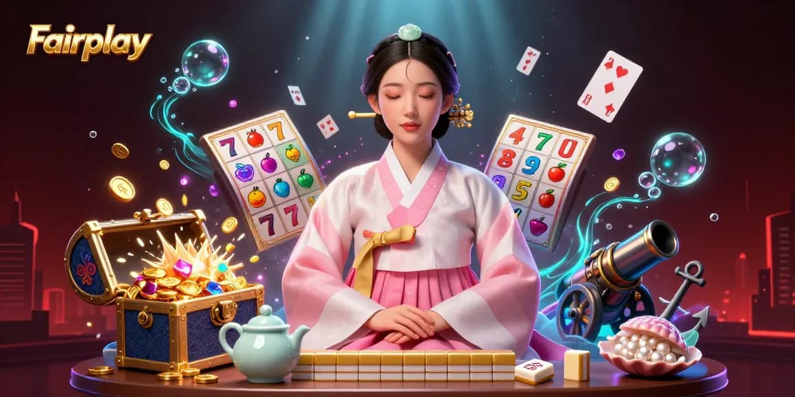 Experience Fairplay in an immersive casino scene with elegant characters, rich symbols, and dynamic energy.