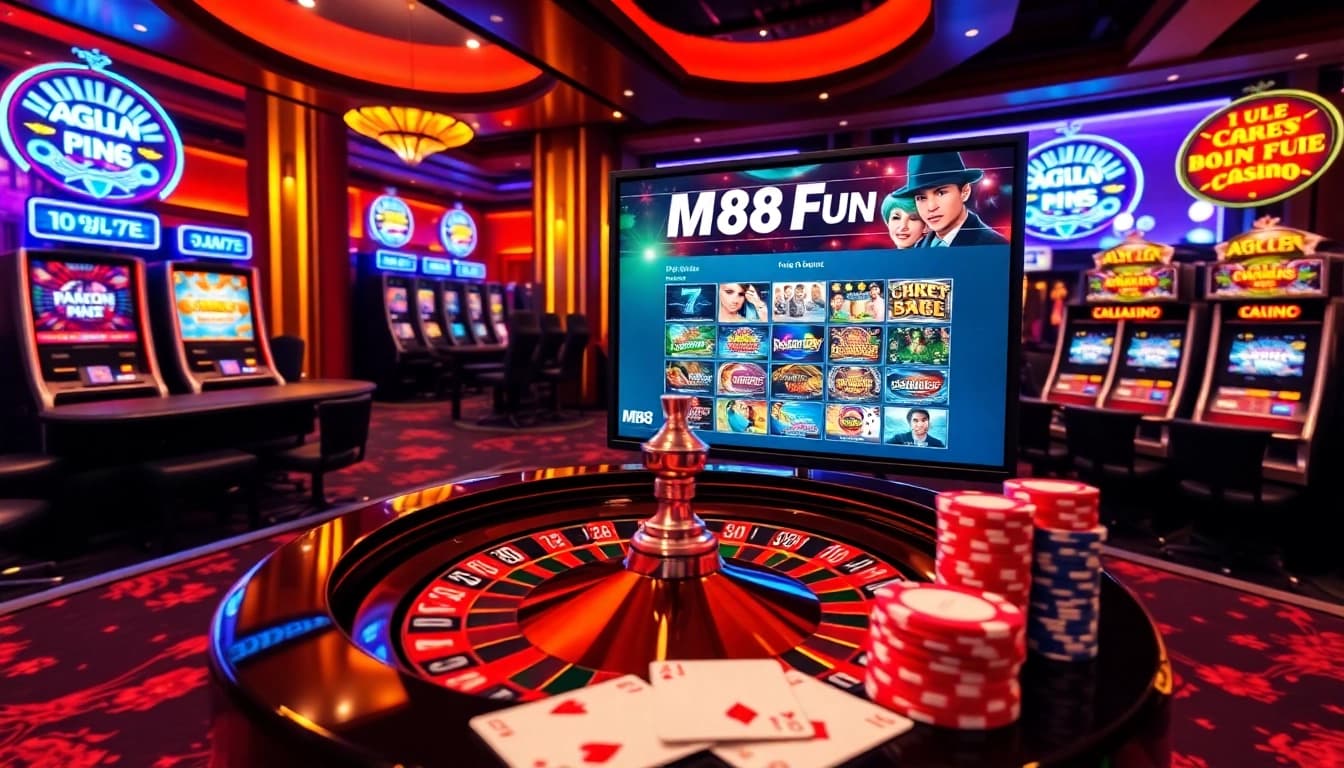 Play and win big with MM 88 FUN in a luxurious online casino environment.