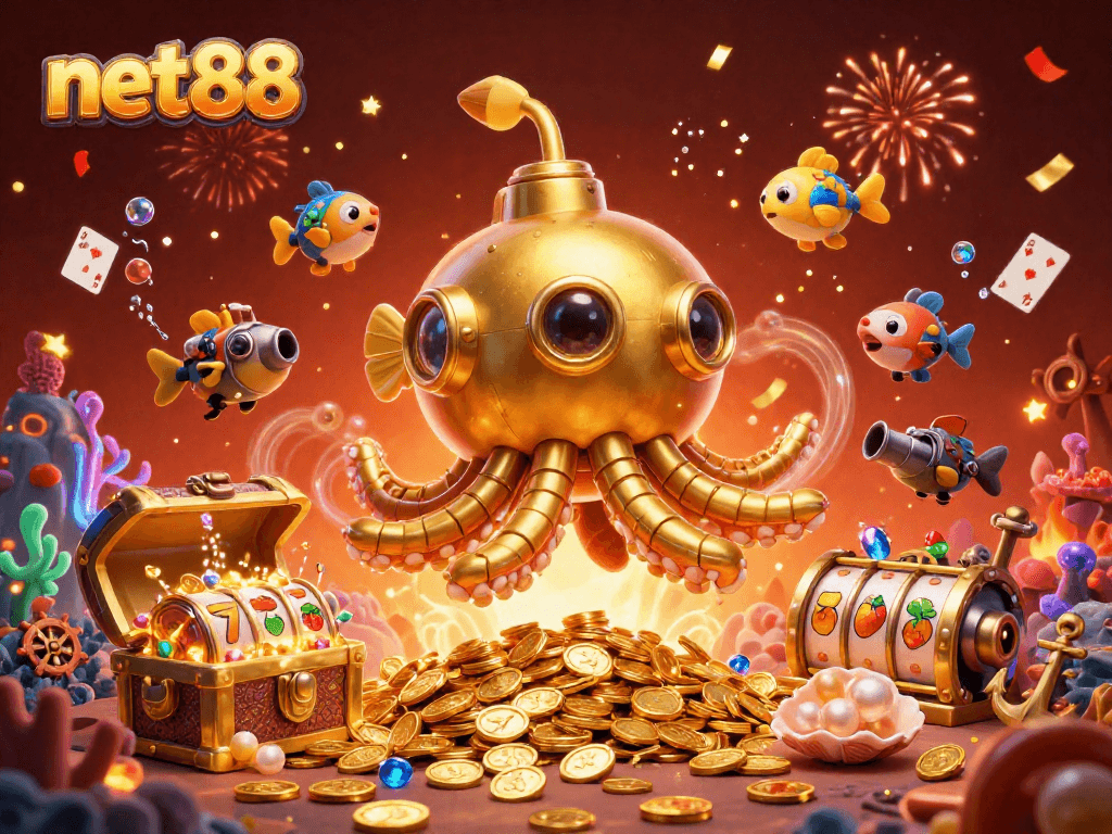 Experience thrilling gameplay with the net88 slot and casino adventure through a sea of gold!