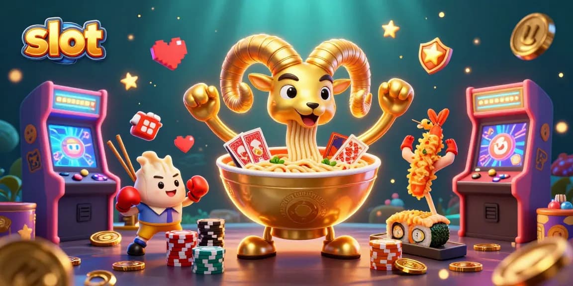 Slot gacor hari ini di WSLOT888 dengan karakter 3D menarik dan mesin permainan yang bersinar.