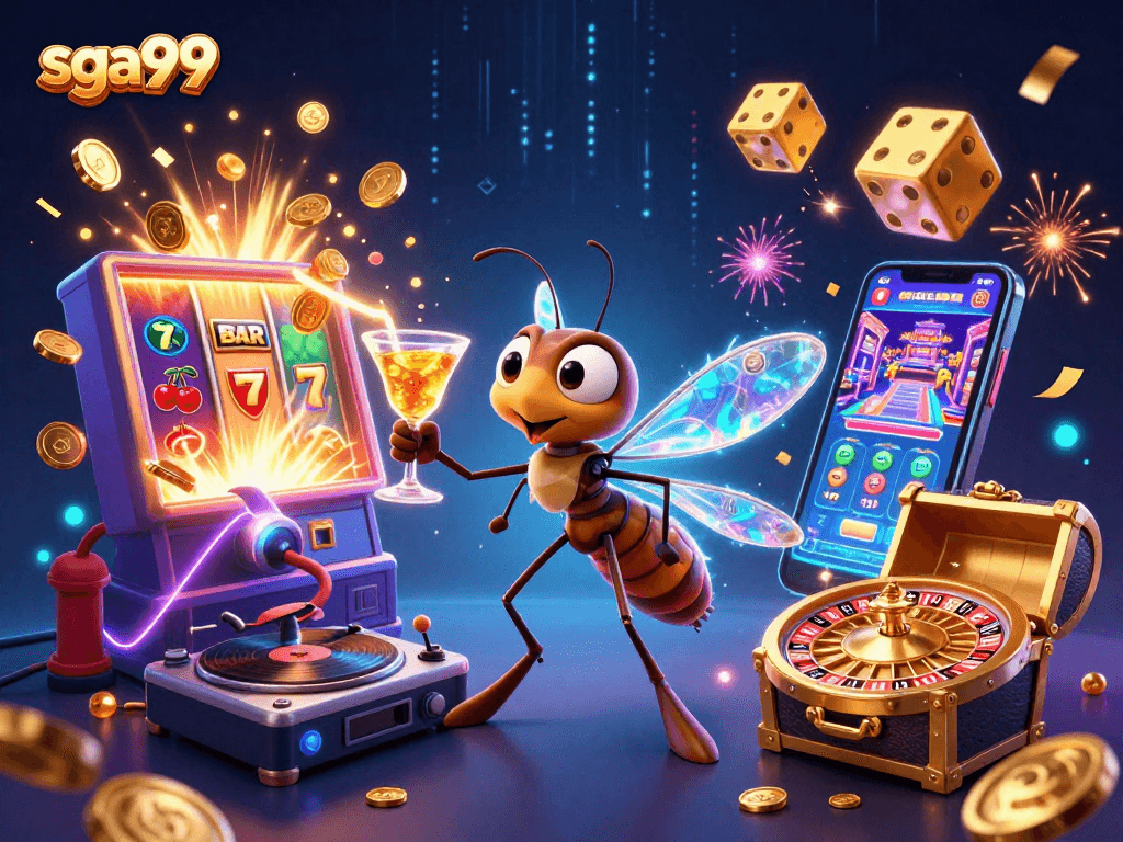 Engage with exciting sga99 casino experiences, featuring lively characters and dynamic game elements.