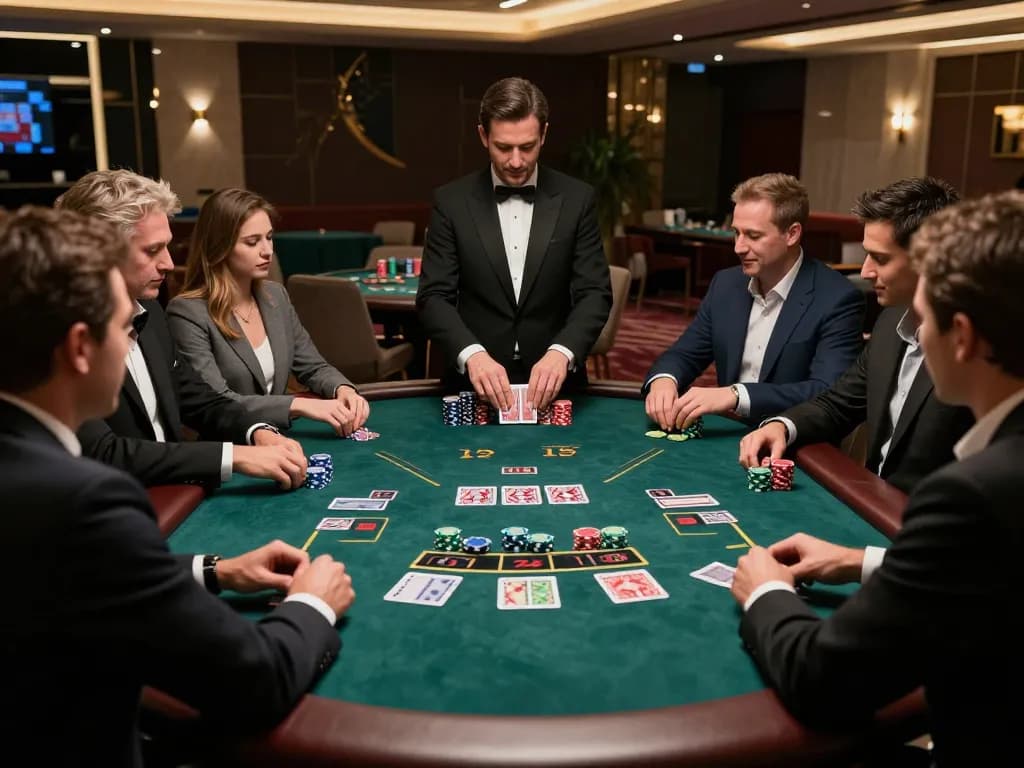 Experience the thrill of strategic gameplay at the trang chủ MAY88 blackjack table in a luxury casino