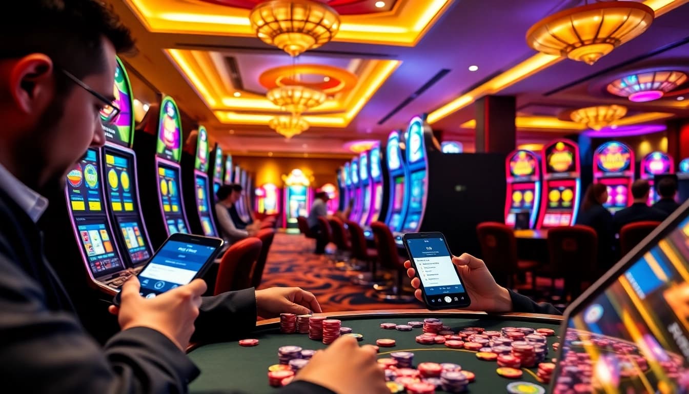 Experience seamless gaming with qqmacan login at an elegant casino slot environment