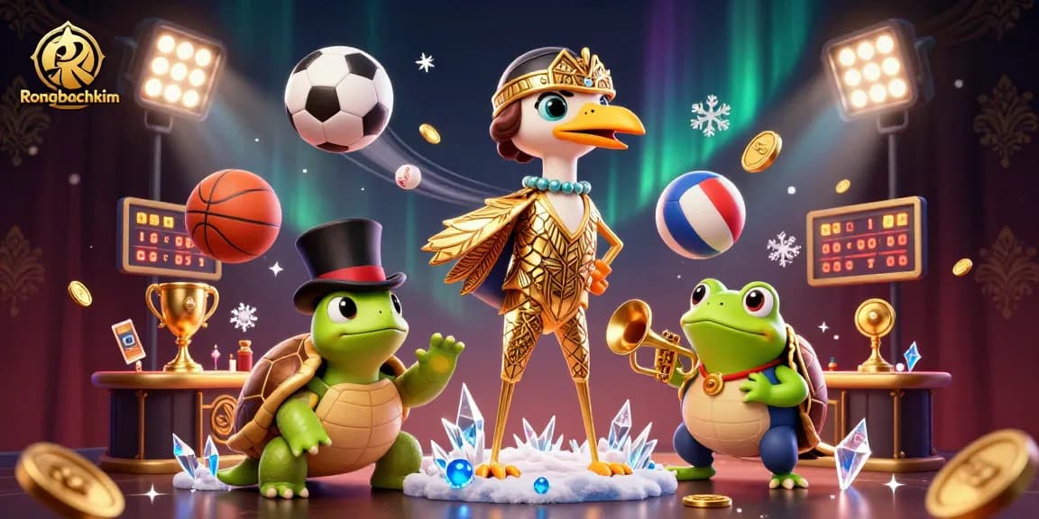 Experience Rongbachkim's vibrant gaming scene with engaging characters and dynamic sports elements.