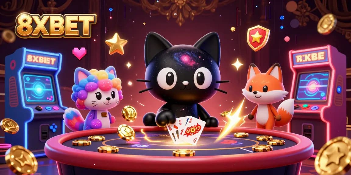 Experience exciting gameplay with 8XBET's cosmic casino featuring dynamic characters and immersive elements.