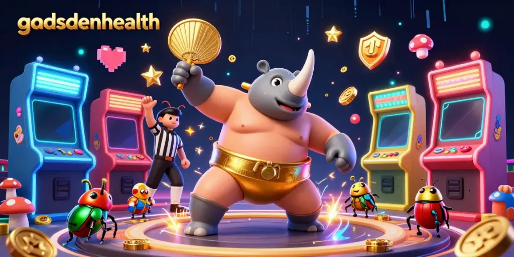 Permainan mengasyikkan dari gadsdenhealth: Sumo juara jenglot mengirimkan koin emas terbang dalam suasana kasino