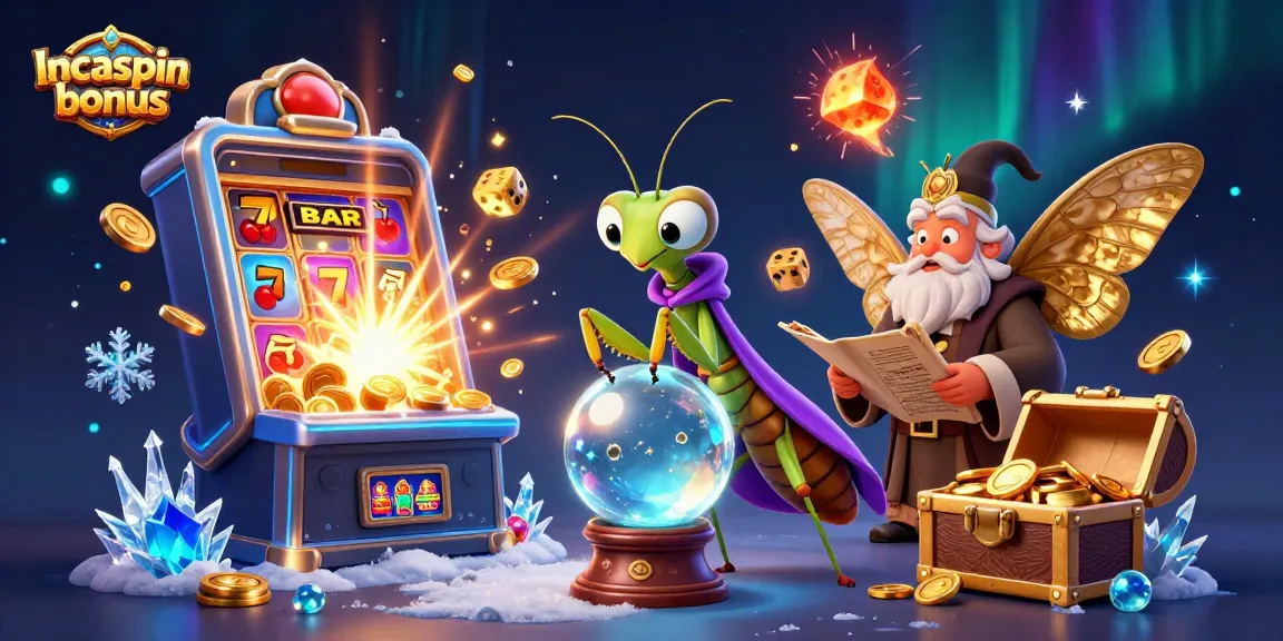 Play big with the Incaspin bonus for a chance to win exciting rewards and spins!
