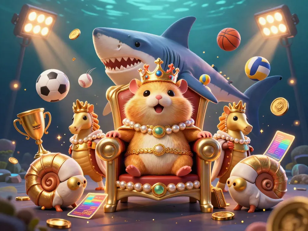 Engage with laskar togel's thrilling experience featuring a golden hamster king and dynamic casino elements.