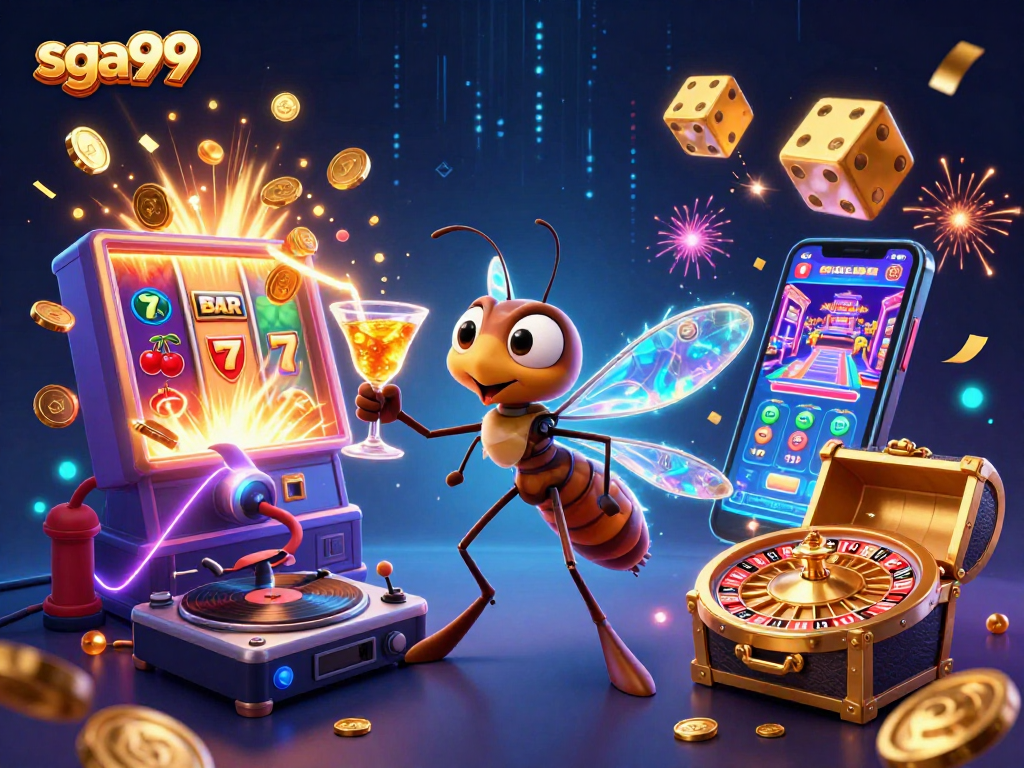 Engage with exciting sga99 casino experiences, featuring lively characters and dynamic game elements.