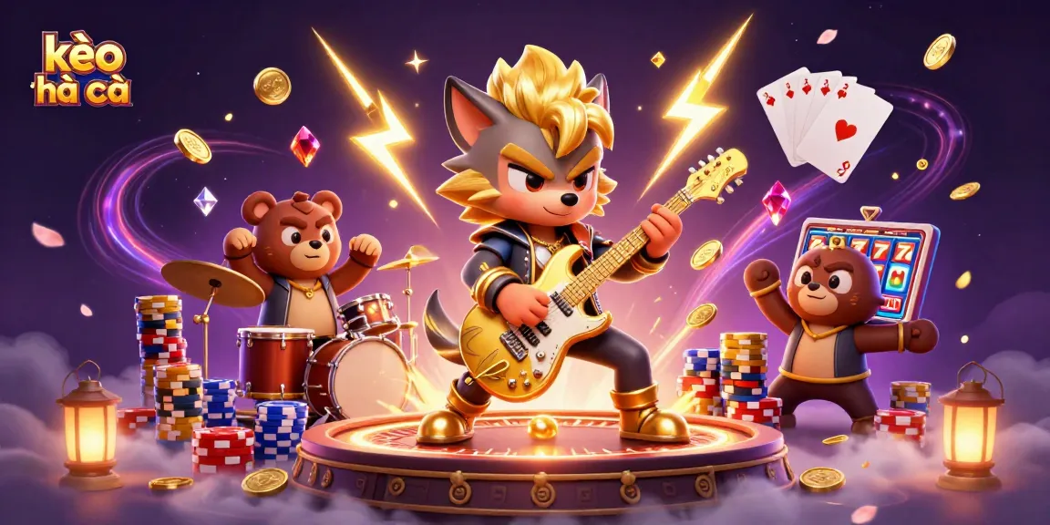 Experience thrilling action with kèo nhà cái in a vibrant 3D casino scene featuring lively characters and dynamic game elements.