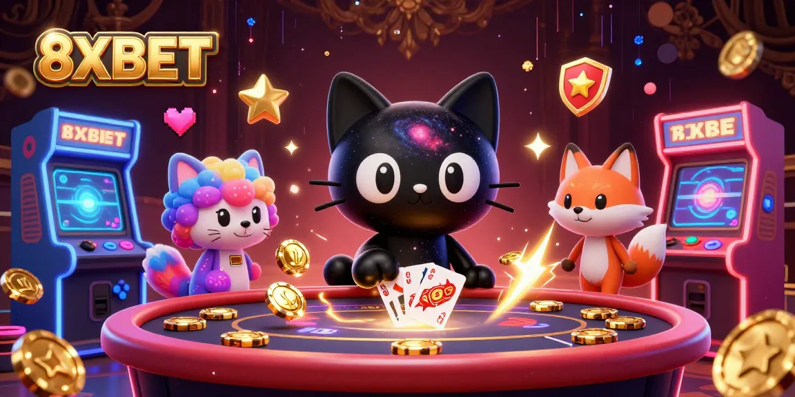Experience exciting gameplay with 8XBET's cosmic casino featuring dynamic characters and immersive elements.