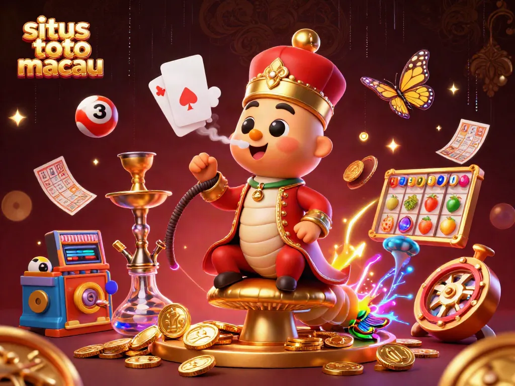 Permainan situs toto macau dengan karakter istimewa dan elemen perjudian yang menarik.