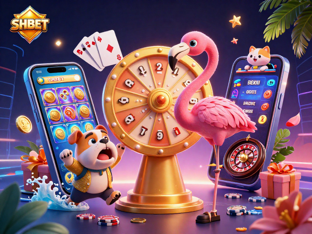 Spin and win with SHBET's dynamic gaming experience featuring exciting games and vibrant prizes!