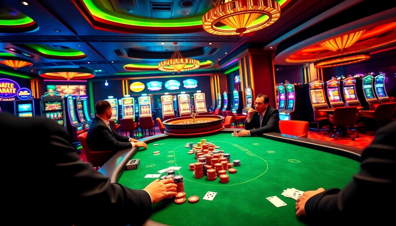Experience excitement with professional gameplay at https://kk55.fit/ within a luxurious casino setting.