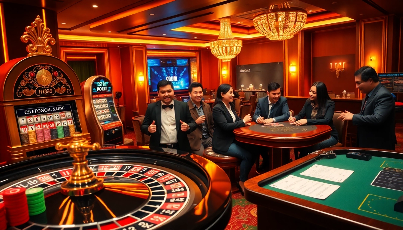 Experience the thrill of gambling with exciting roulette and poker action at the nh88 casino.