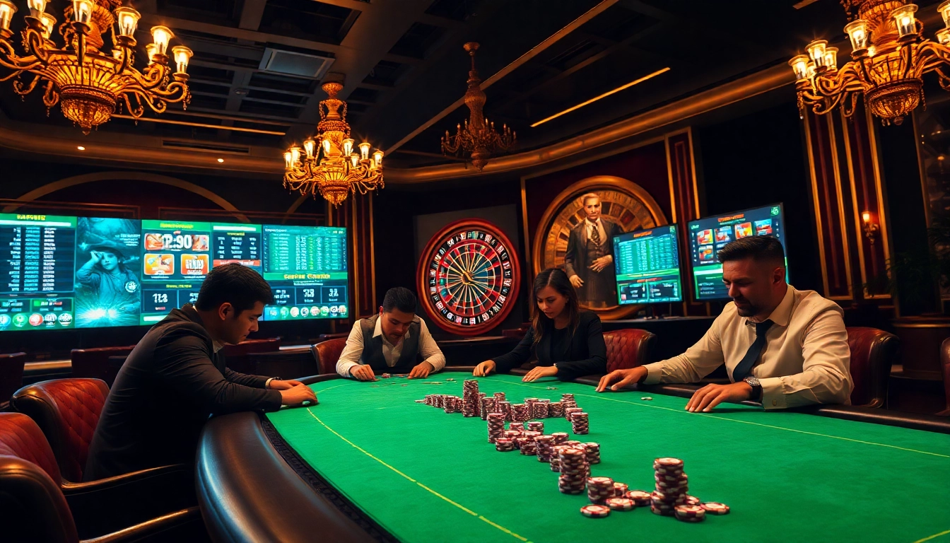 Experience high-stakes gambling excitement at the Haywin casino table with roulette and poker.