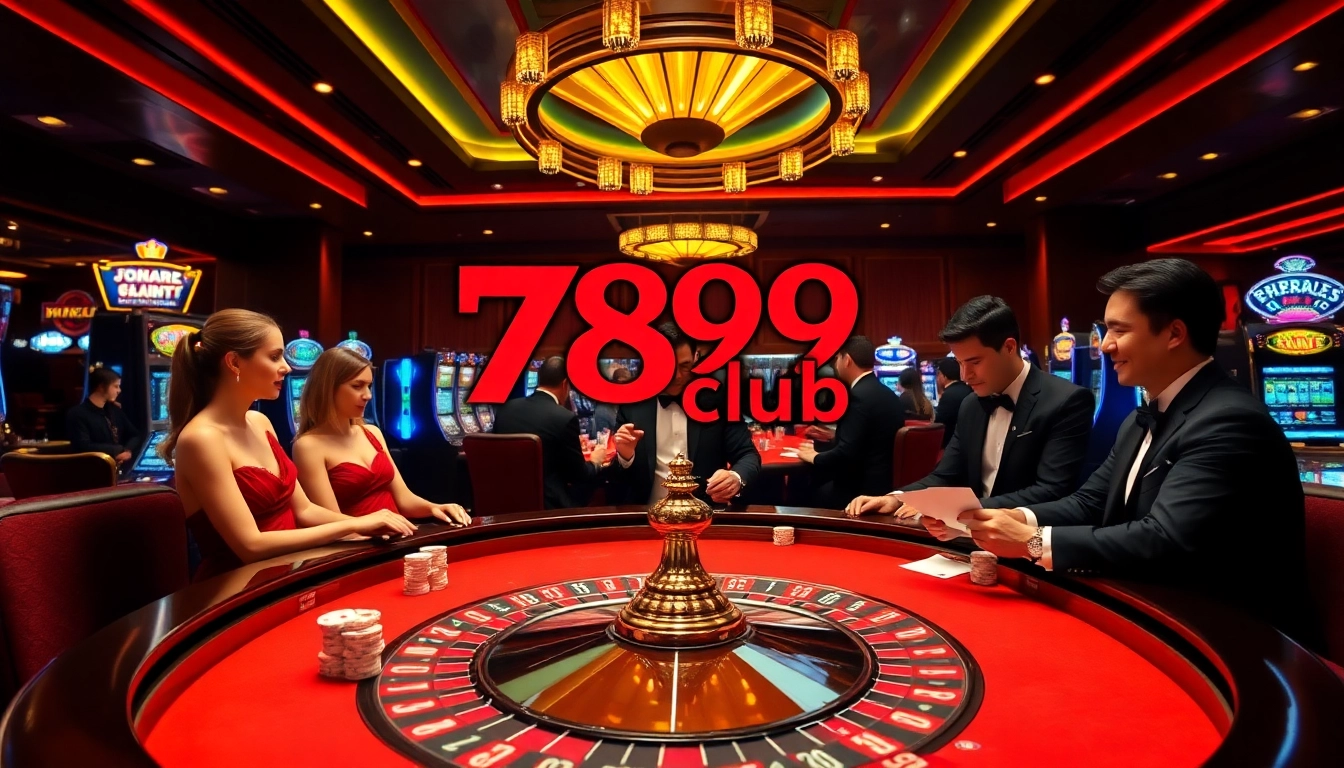 Engaging players experiencing thrilling moments at 789club casino table games.