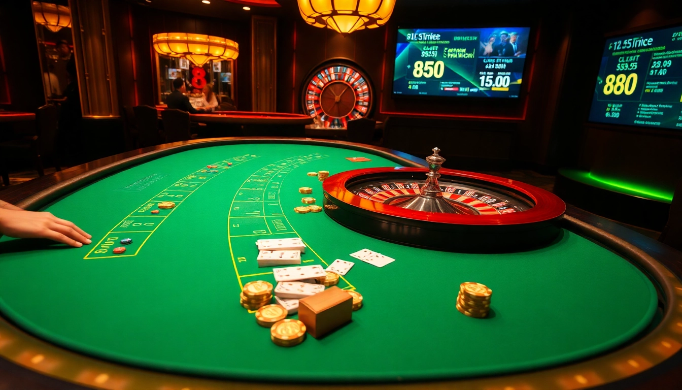 Experience the thrill of winning at the 88i game in a luxurious casino setting.