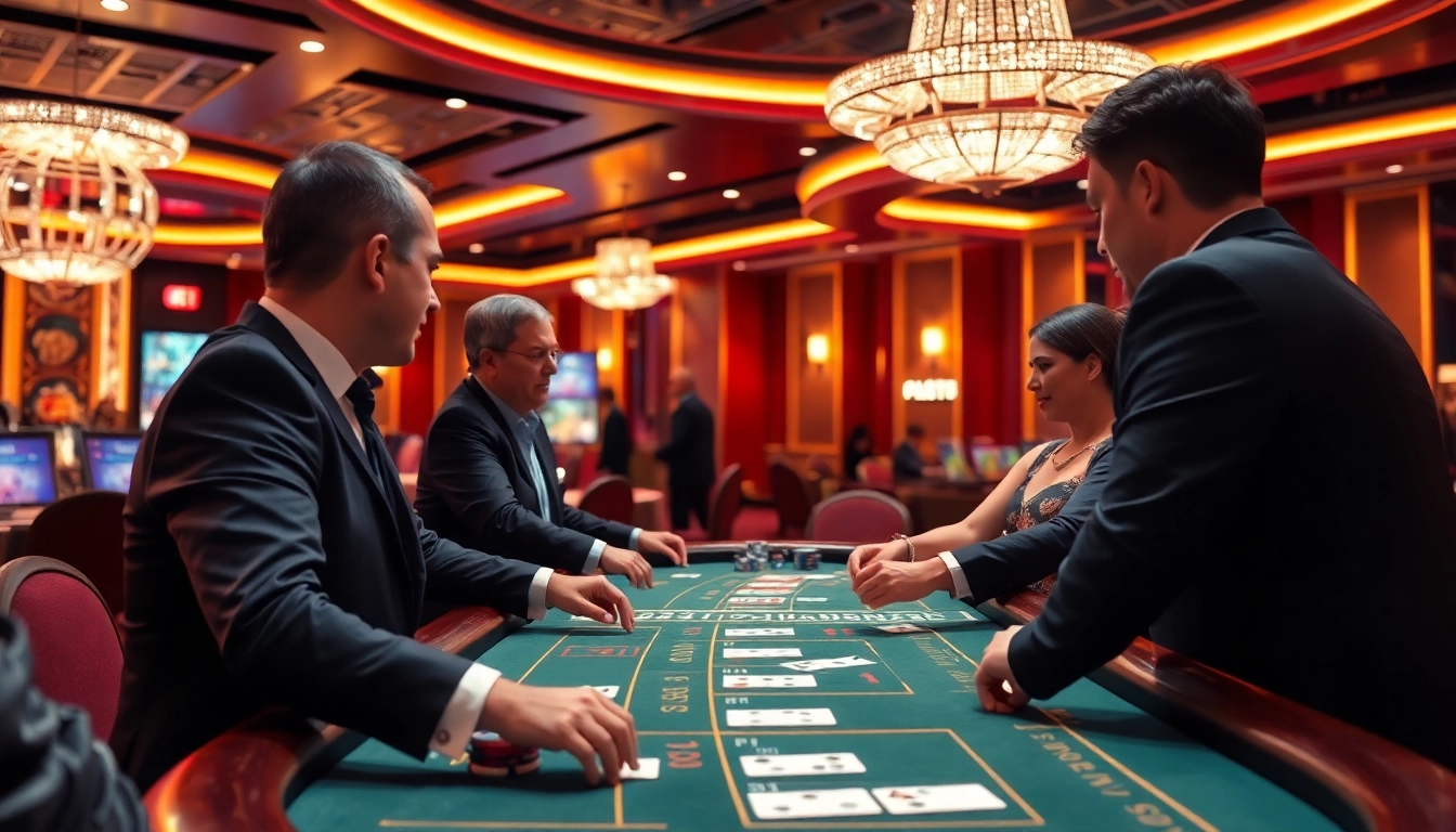 에볼루션 테이블에서 다이닝 경험을 즐기는 흥미로운 라이브 카지노 장면