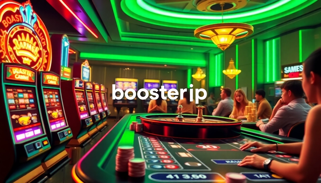 Experience the thrill of winning with boosterjp at dynamic online slots and casino tables.