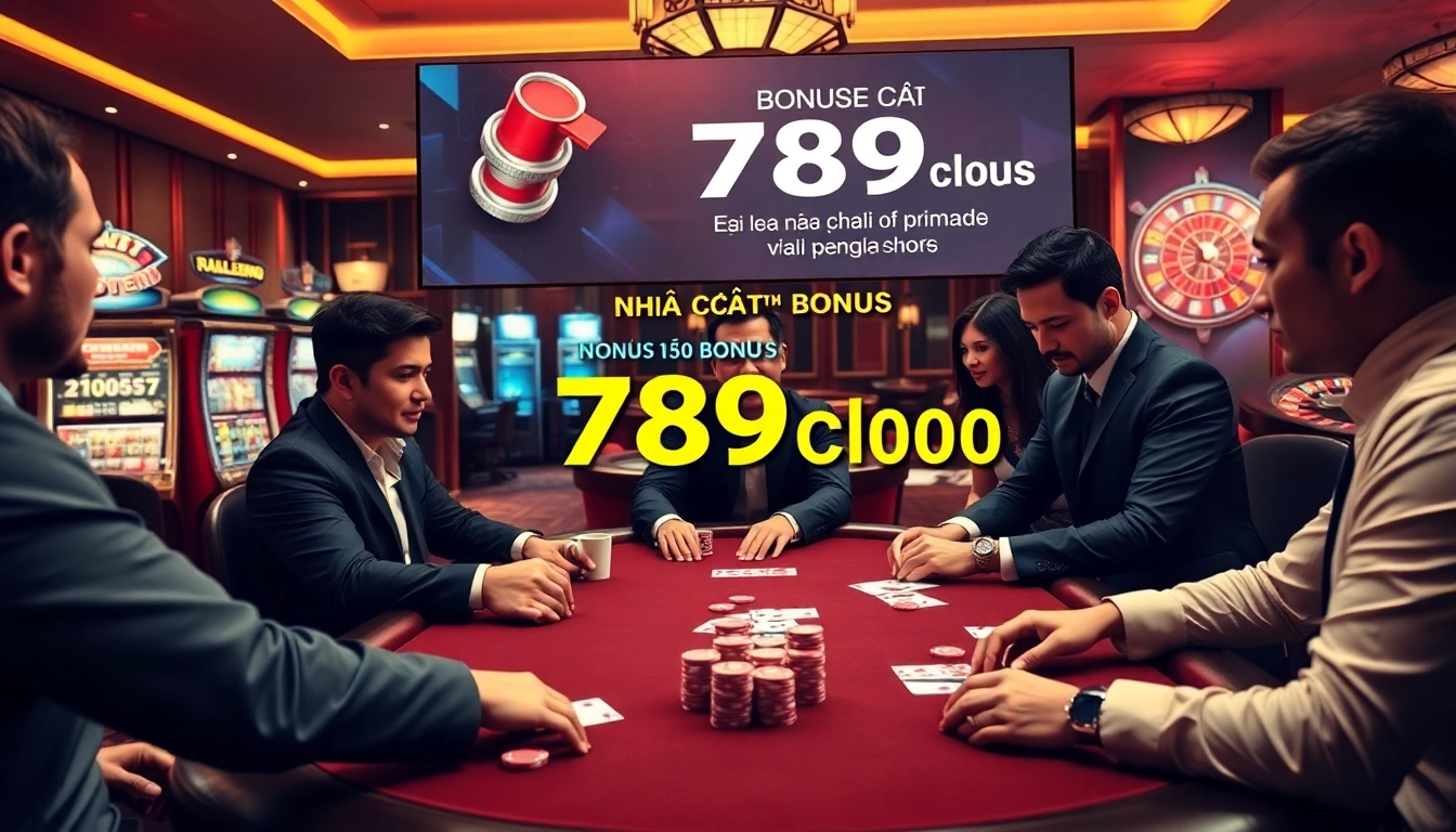 Experience the thrill at nhà cái 789club's luxurious poker tables with professional players.